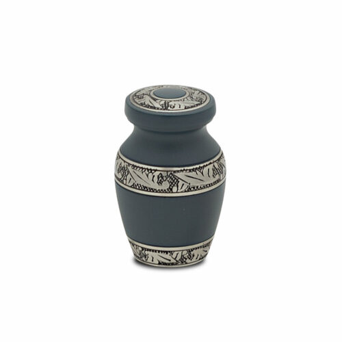 Blue Delphia Mini Urn
