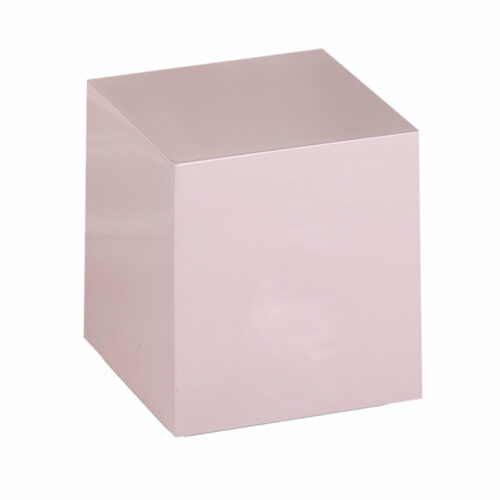 Pink Bronze Cube Keepsake Urn