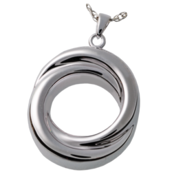 Infinity Love Knot Dual Companion Pendant