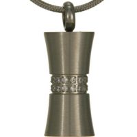 Hourglass Cremation Necklace