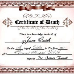 Add Death Certificates