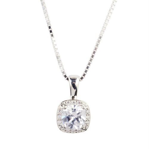 Square Birthstone Cremation Jewelry