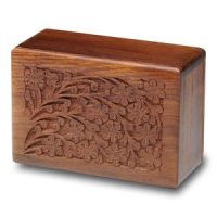 Rosewood Tree of Life Keepsake Cremation Urn