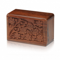 Rosewood Tree of Life Mini Urn Box