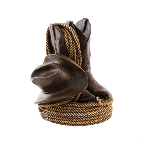 Cowboy Statuary Urn