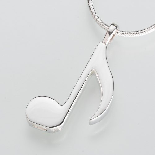 Sterling Silver Music Note Pendant