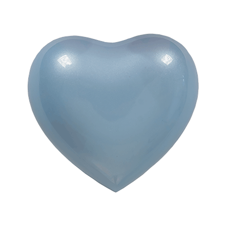Arielle Blue Heart Urn