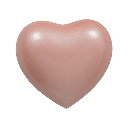 Arielle Pink Heart Urn