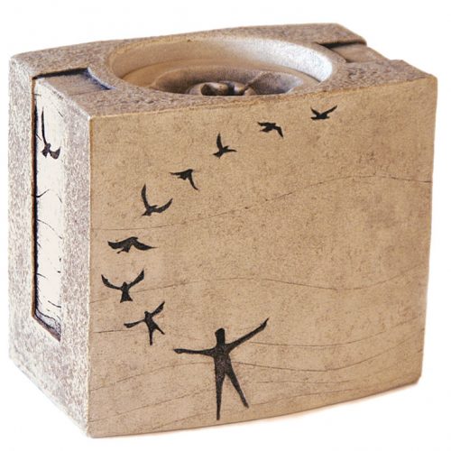 In Flight Candle Holder Keepsake