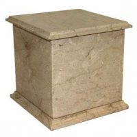 Seashell Square Marble Urn