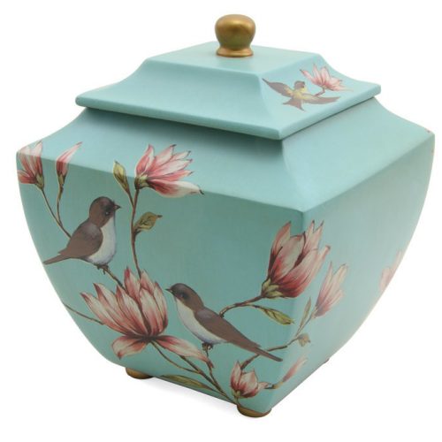 Magnolia Lovebirds Urn