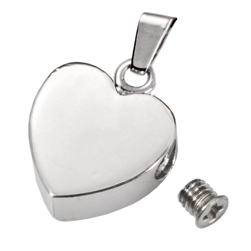 Remembrance Heart Cremation Pendant - Image 2