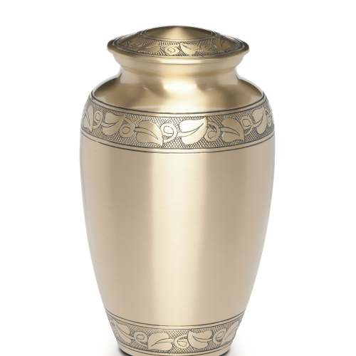 Brass Jasmine Border Urn