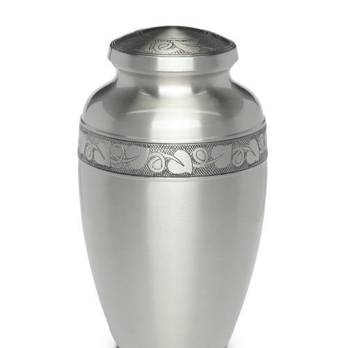 Pewter Jasmine Border Urn