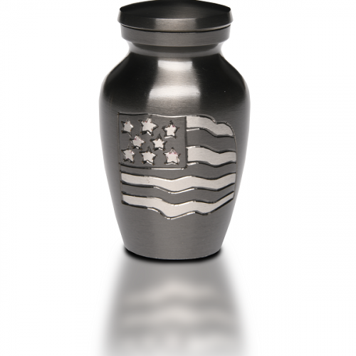 American Flag Mini Urn