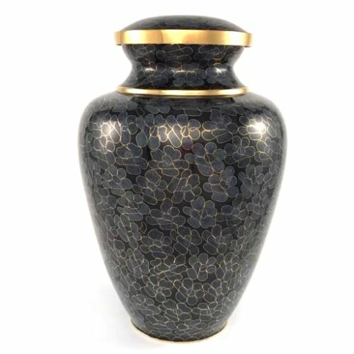 Slate Cloisonne Urn