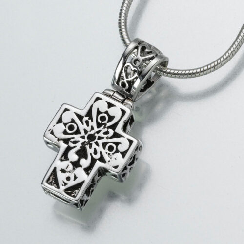 Antique Filigree Cross Pendant
