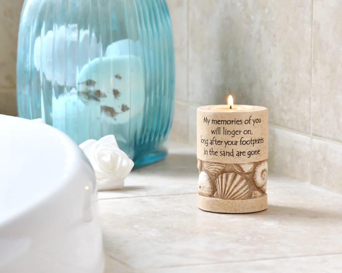 Seashell Candle Keepsake Urn - Image 2