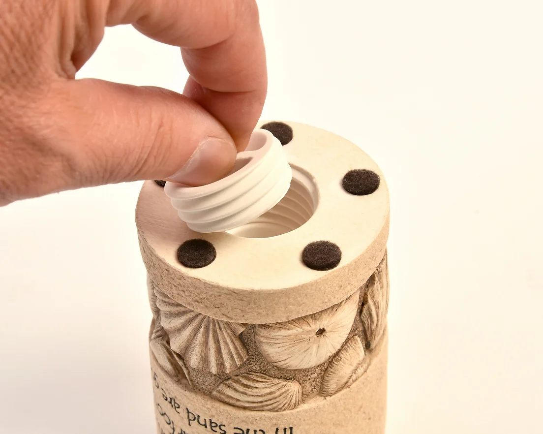Seashell Candle Keepsake Urn - Image 3